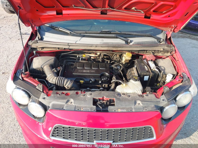 2013 Chevrolet Sonic Rs Auto VIN: 1G1JG6SB9D4194343 Lot: 39857983