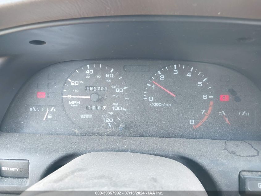 1999 Nissan Altima Gle/Gxe/Se/Se-L/Xe VIN: 1N4DL01D0XC196417 Lot: 39857992