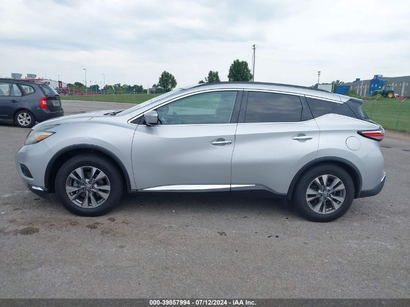 2015 Nissan Murano Sv VIN: 5N1AZ2MH2FN264107 Lot: 39857994