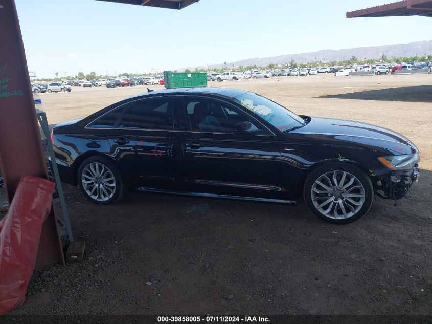 2012 Audi A6 3.0 Premium VIN: WAUFGAFC6CN033800 Lot: 39858005