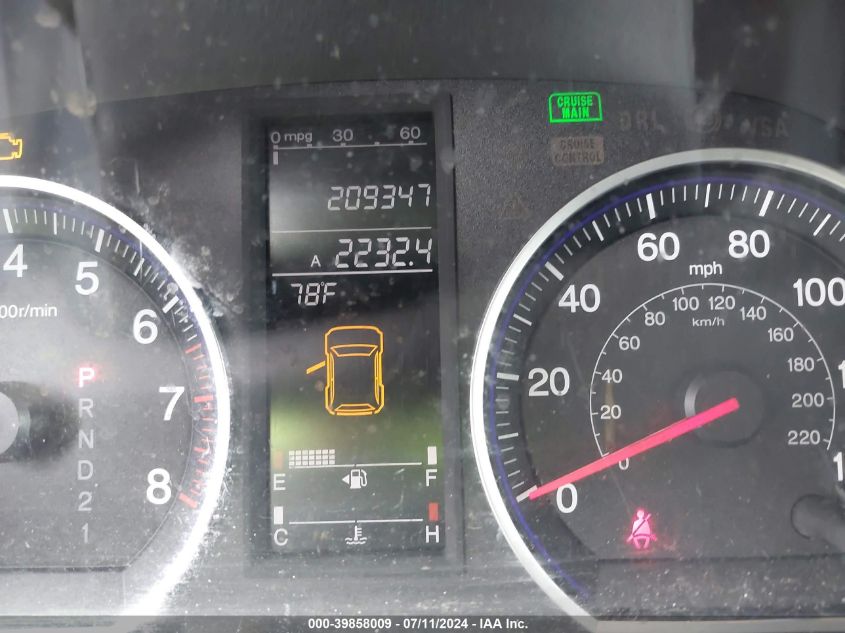 2007 Honda Cr-V Ex VIN: JHLRE48537C062486 Lot: 39858009