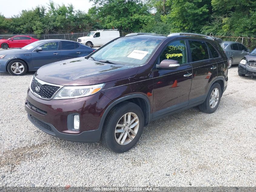 2015 KIA SORENTO LX - 5XYKT4A60FG575325