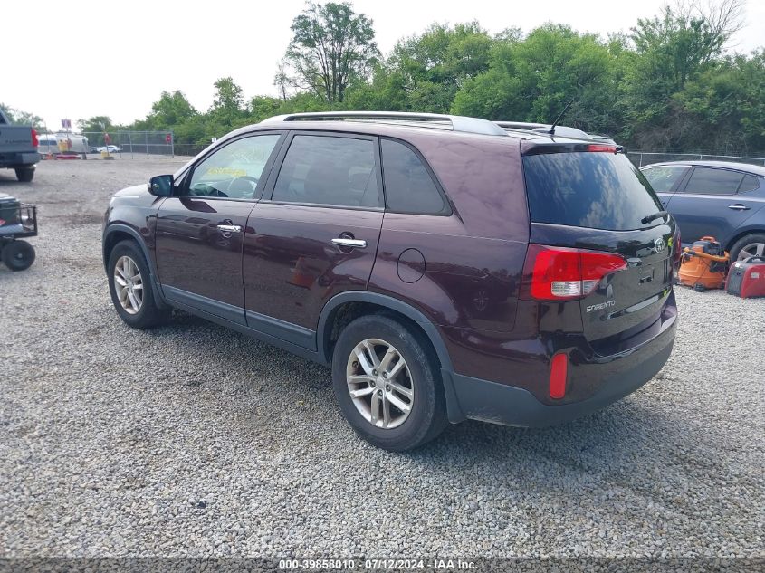 2015 KIA SORENTO LX - 5XYKT4A60FG575325