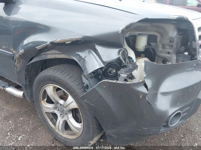 2013 Honda Pilot Exl VIN: 5FNYF4H62DB024177 Lot: 39858035