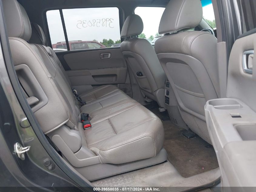 2013 Honda Pilot Exl VIN: 5FNYF4H62DB024177 Lot: 39858035