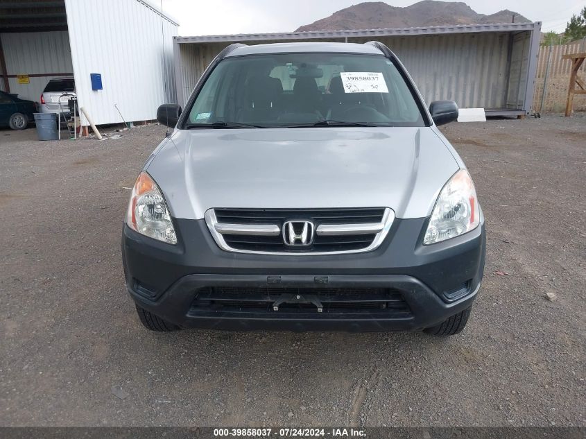 2004 Honda Cr-V Lx VIN: SHSRD78584U254284 Lot: 39858037