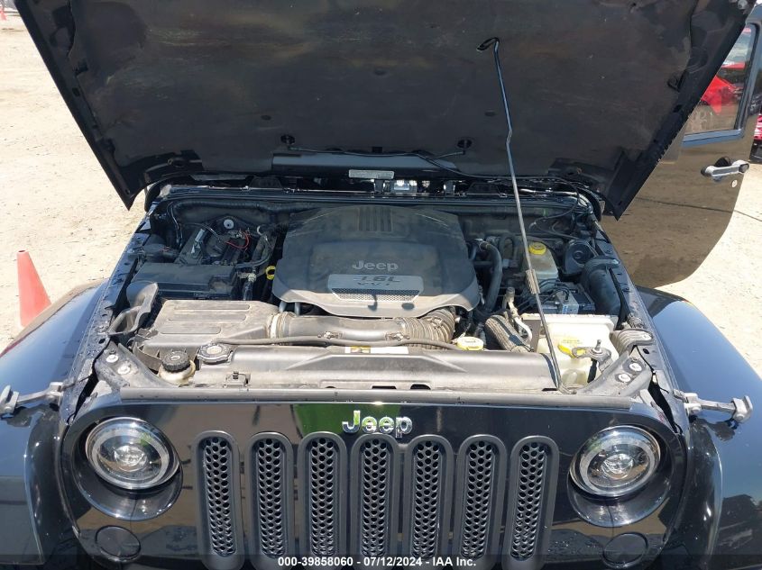 2013 Jeep Wrangler Unlimited Sahara VIN: 1C4BJWEG7DL640287 Lot: 39858060