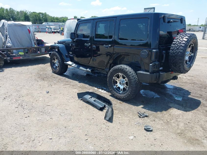 2013 Jeep Wrangler Unlimited Sahara VIN: 1C4BJWEG7DL640287 Lot: 39858060