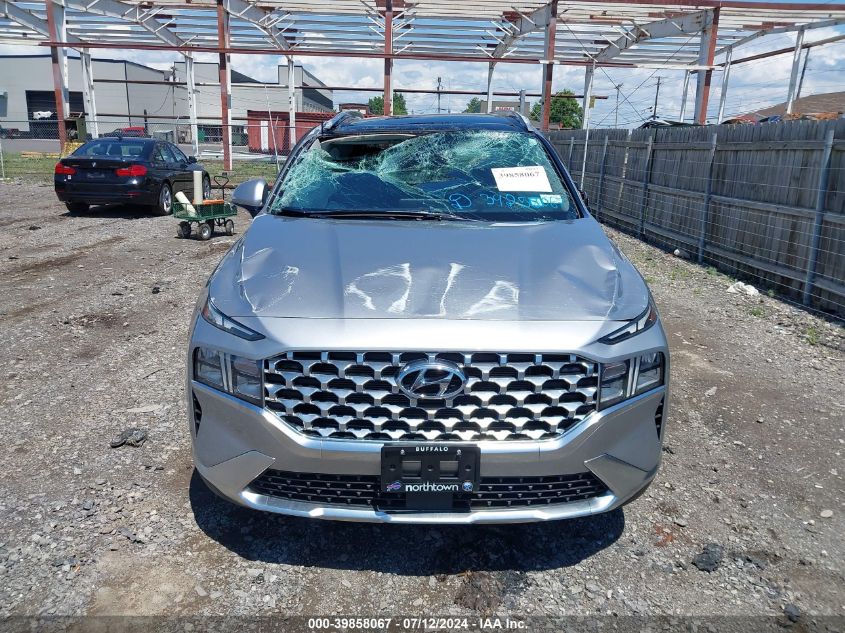 2021 Hyundai Santa Fe Sel VIN: 5NMS3DAJ5MH341561 Lot: 39858067