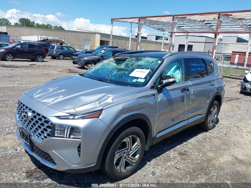 2021 Hyundai Santa Fe Sel VIN: 5NMS3DAJ5MH341561 Lot: 39858067