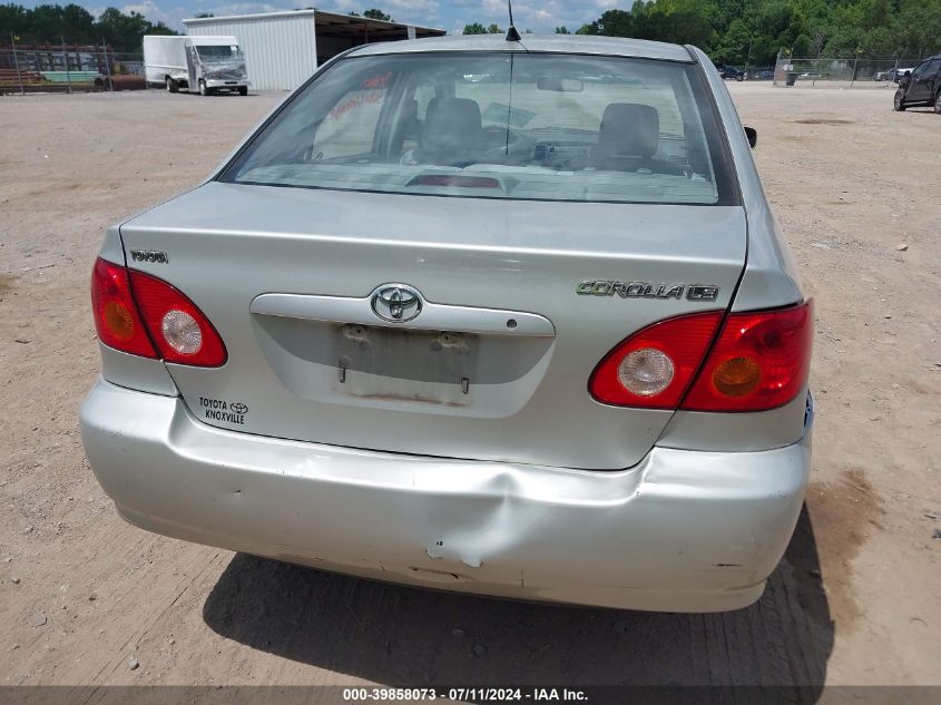 2004 Toyota Corolla Le VIN: 2T1BR32E84C234486 Lot: 39858073