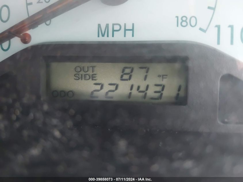 2004 Toyota Corolla Le VIN: 2T1BR32E84C234486 Lot: 39858073