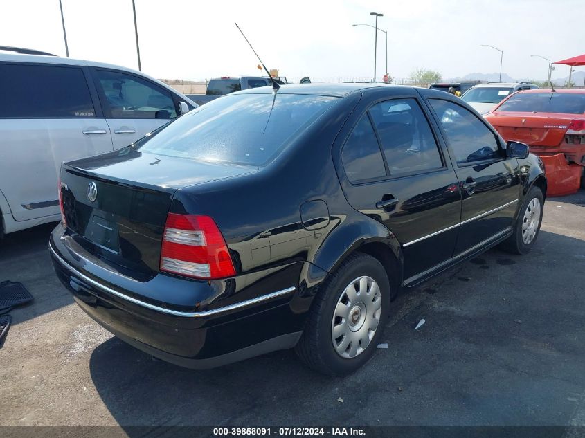 2005 Volkswagen Jetta Gl VIN: 3VWRA69M95M078503 Lot: 39858091