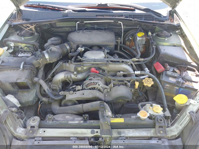 2007 Subaru Outback 2.5I VIN: 4S4BP61C677310019 Lot: 39858095