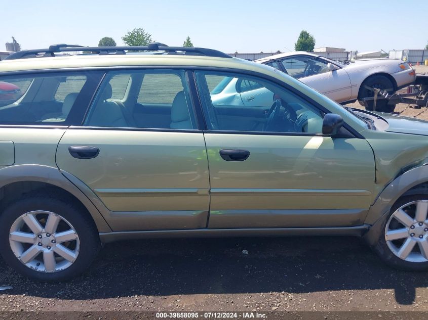2007 Subaru Outback 2.5I VIN: 4S4BP61C677310019 Lot: 39858095
