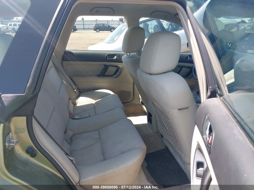 2007 Subaru Outback 2.5I VIN: 4S4BP61C677310019 Lot: 39858095