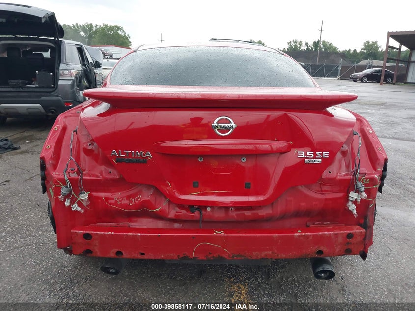 2008 Nissan Altima 3.5 Se VIN: 1N4BL24E38C155644 Lot: 39858117