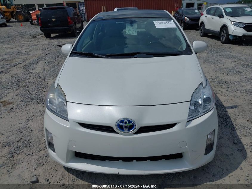 2011 Toyota Prius Four VIN: JTDKN3DU6B5313729 Lot: 39858118