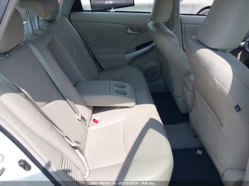 2011 Toyota Prius Four VIN: JTDKN3DU6B5313729 Lot: 39858118