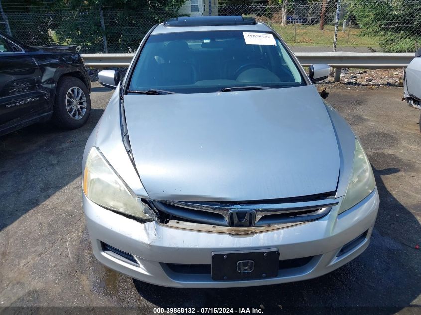 2006 Honda Accord 3.0 Ex VIN: 1HGCM665X6A051629 Lot: 39858132