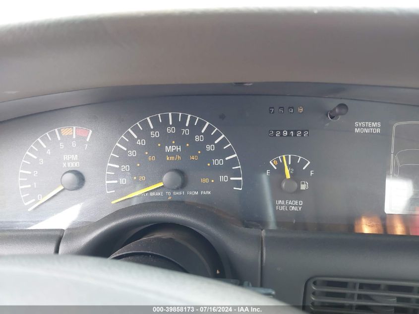 1998 Pontiac Bonneville Se VIN: 1G2HX52K8WH209267 Lot: 39858173