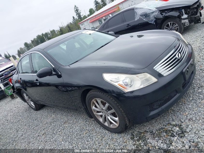 2008 Infiniti G35X VIN: JNKBV61F38M256300 Lot: 39858175