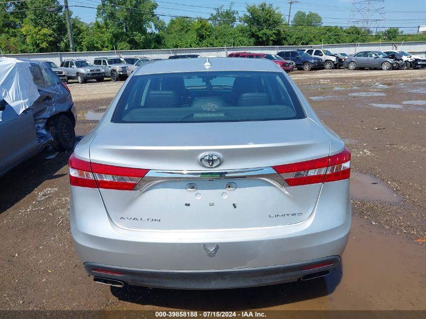 2013 Toyota Avalon Limited VIN: 4T1BK1EB3DU029120 Lot: 39858188