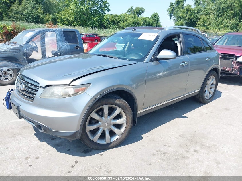 2008 Infiniti Fx35 VIN: JNRAS08W58X204268 Lot: 39858199