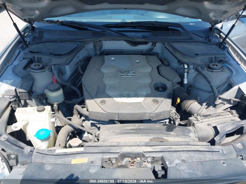 2008 Infiniti Fx35 VIN: JNRAS08W58X204268 Lot: 39858199