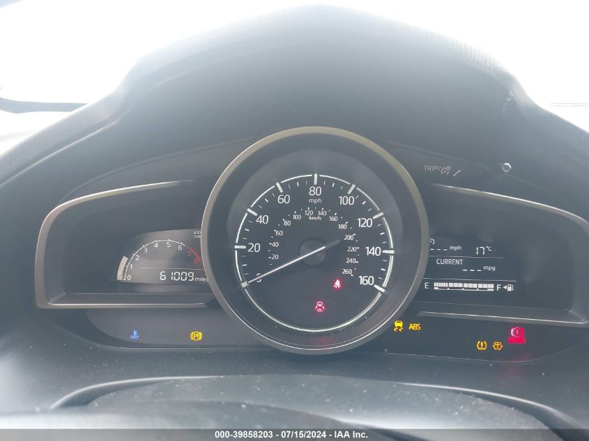 2017 Mazda Mazda3 Sport VIN: 3MZBN1U73HM135809 Lot: 39858203