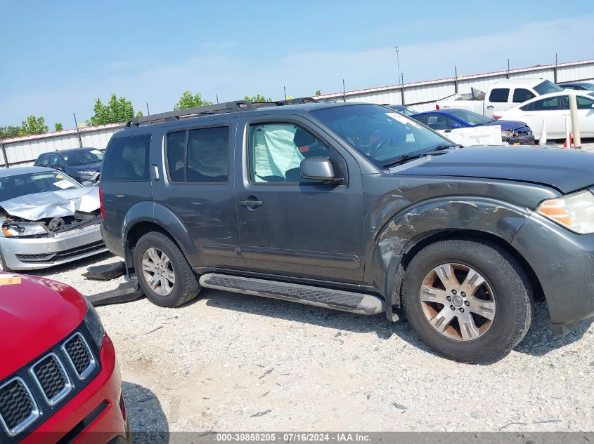 2009 Nissan Pathfinder Se VIN: 5N1AR18B09C616942 Lot: 39858205