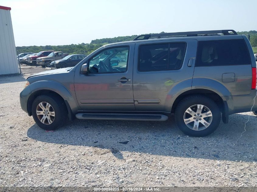 2009 Nissan Pathfinder Se VIN: 5N1AR18B09C616942 Lot: 39858205