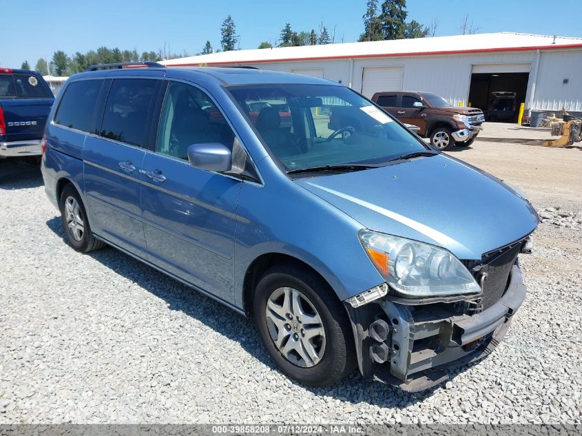 2006 Honda Odyssey Ex-L VIN: 5FNRL38736B025602 Lot: 39858208