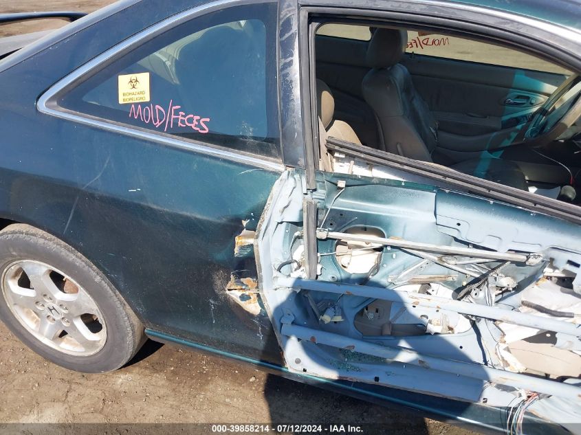 1999 Honda Accord Ex V6 VIN: 1HGCG2254XA008007 Lot: 39858214