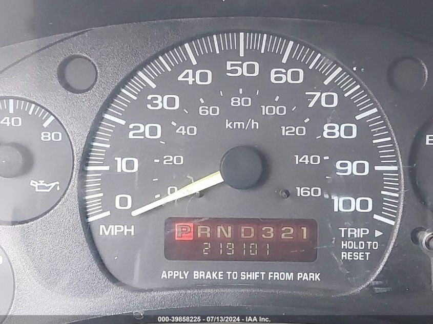 1998 GMC Safari Sle VIN: 1GKDM19W3WB525364 Lot: 39858225