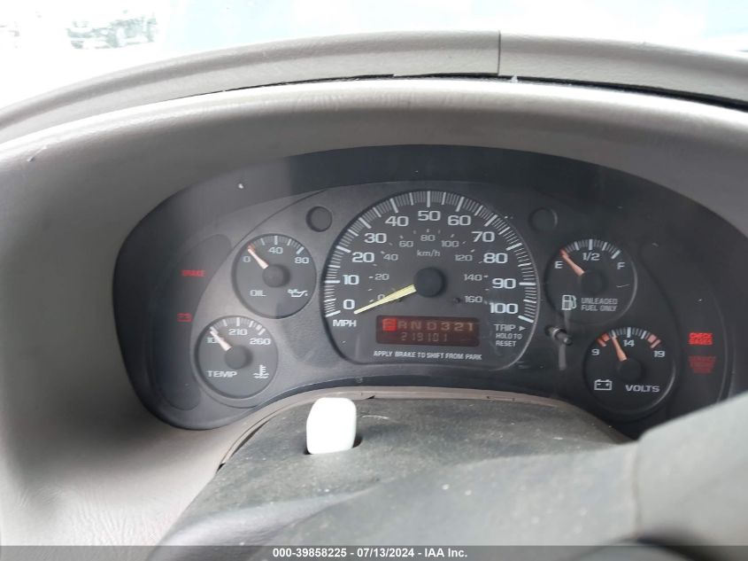 1998 GMC Safari Sle VIN: 1GKDM19W3WB525364 Lot: 39858225