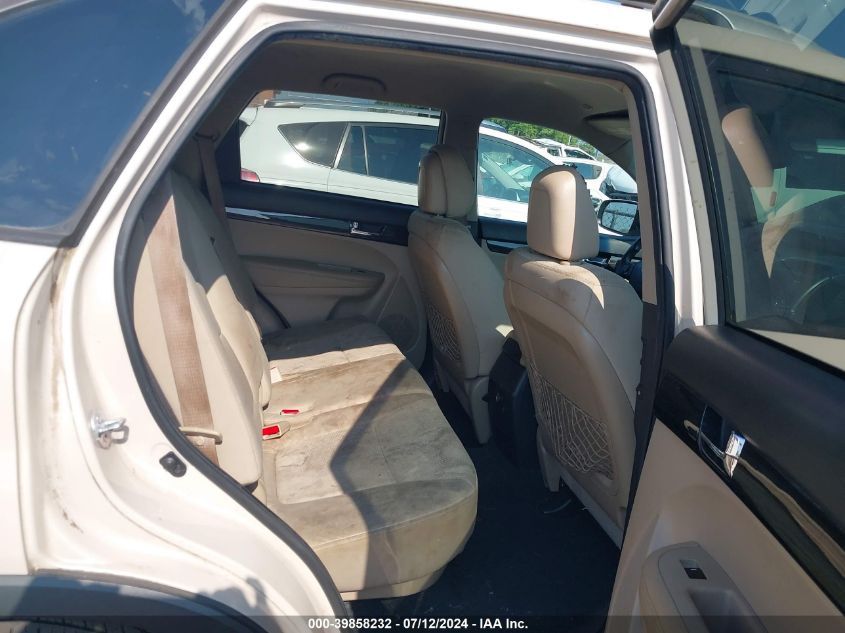 2012 Kia Sorento Lx VIN: 5XYKT4A60CG211529 Lot: 39858232