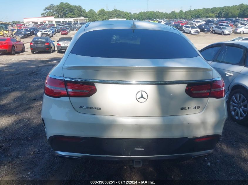 2019 Mercedes-Benz Gle Coupe 43 Amg VIN: 4JGED6EB0KA152277 Lot: 39858251