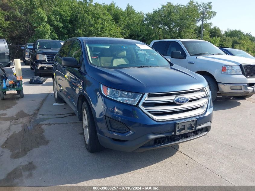 2017 Ford Edge Se VIN: 2FMPK3G97HBC22507 Lot: 40541596