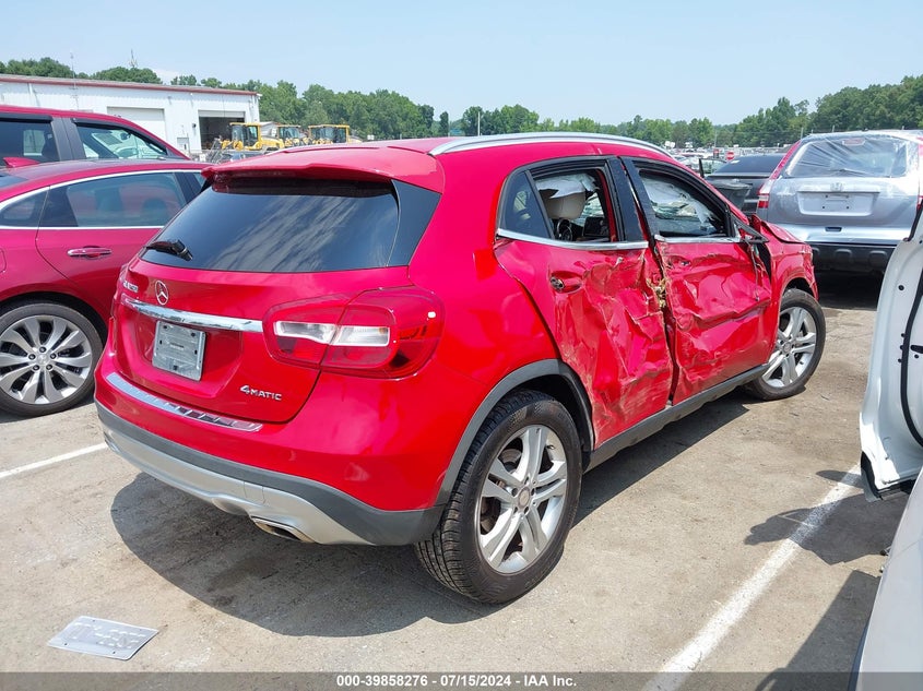 2015 Mercedes-Benz Gla 250 4Matic VIN: WDCTG4GBXFJ067435 Lot: 39858276