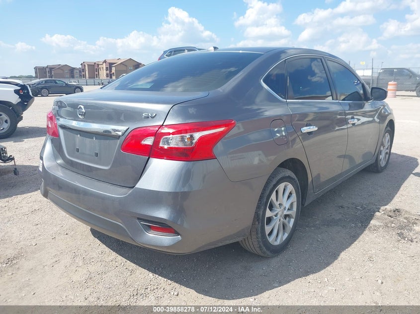 VIN 3N1AB7AP4KY370463 2019 NISSAN SENTRA SV