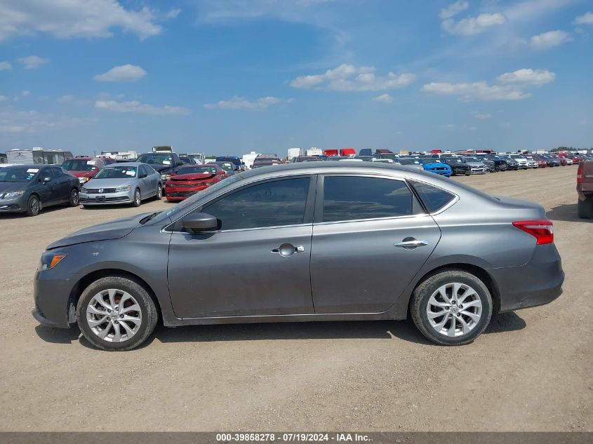 2019 Nissan Sentra Sv VIN: 3N1AB7AP4KY370463 Lot: 39858278