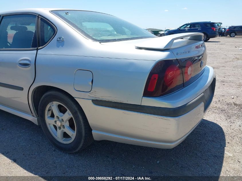 2003 Chevrolet Impala Ls VIN: 2G1WH52K639350458 Lot: 39858292
