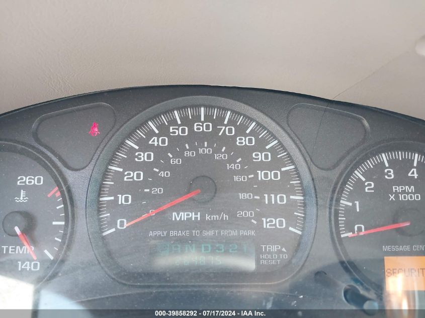 2003 Chevrolet Impala Ls VIN: 2G1WH52K639350458 Lot: 39858292