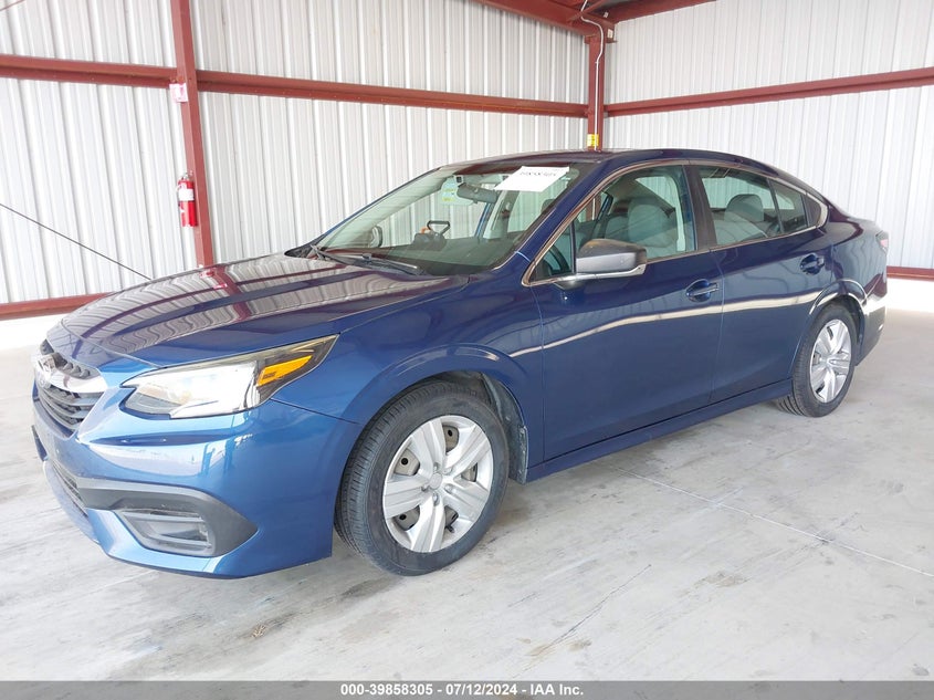 VIN 4S3BWAA63L3032007 2020 SUBARU LEGACY