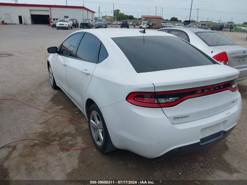 2015 Dodge Dart Sxt VIN: 1C3CDFBB1FD309064 Lot: 39858311