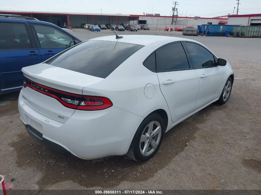 2015 Dodge Dart Sxt VIN: 1C3CDFBB1FD309064 Lot: 39858311