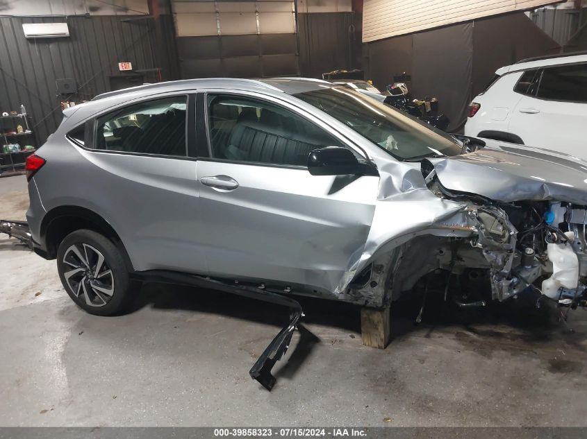 2019 Honda Hr-V Sport VIN: 3CZRU6H12KG734787 Lot: 39858323