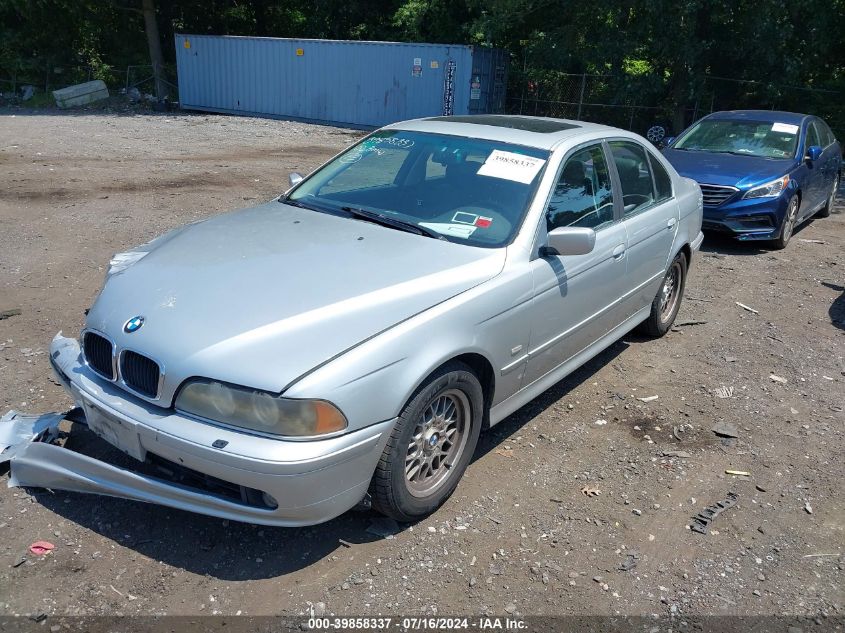 2002 BMW 525Ia VIN: WBADT434X2GY95194 Lot: 39858337