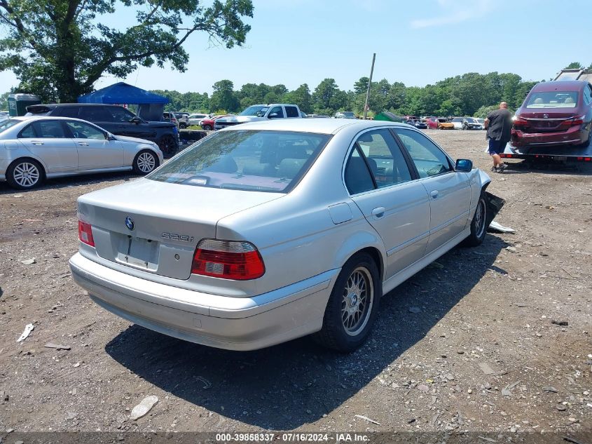 2002 BMW 525Ia VIN: WBADT434X2GY95194 Lot: 39858337